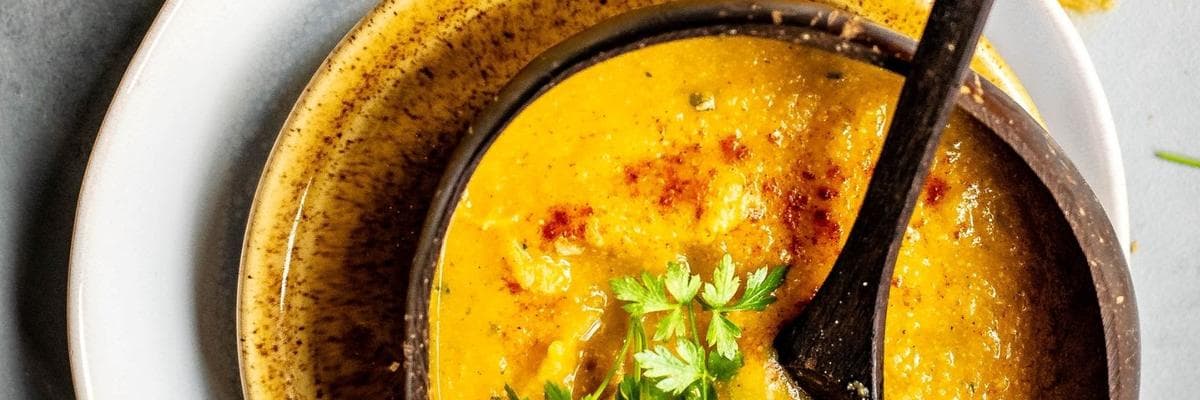 Butternut Squash & Lentil Soup