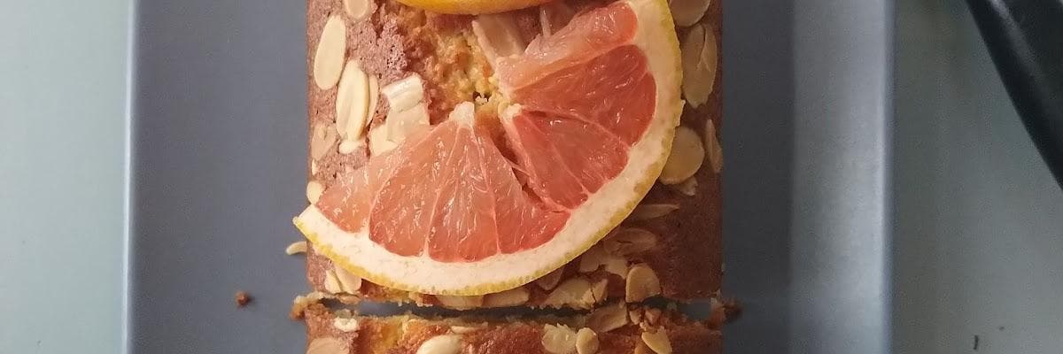 Grapefruit, Almond & Olive Oil Cake