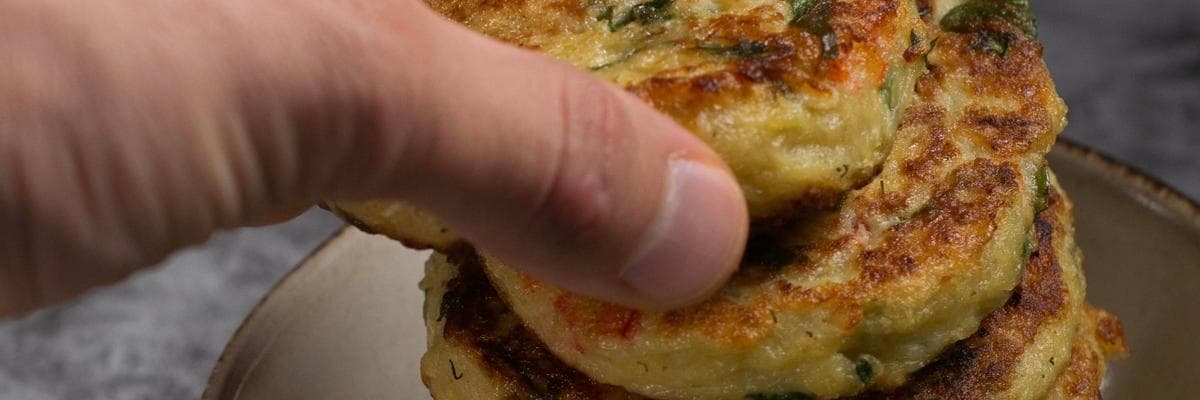 Sweetcorn Pancakes & Tomato Salsa